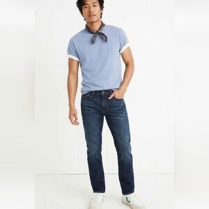 Madewell Classic Slim Everyday Flex Jeans in Riverly Wash Men Size 31×32